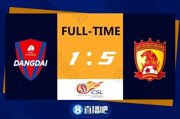 2021年中超重慶兩江競技主場1-5廣州隊涉及操縱比賽