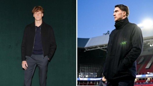 米體：弗拉霍維奇邀辛納在尤文酒店共進午餐，兩人互贈禮物表敬意