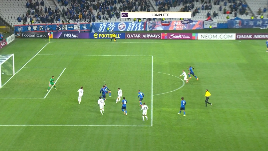 申花逃過一劫！鮑亞雄后場出球失誤，川崎前鋒破門越位在先無效！