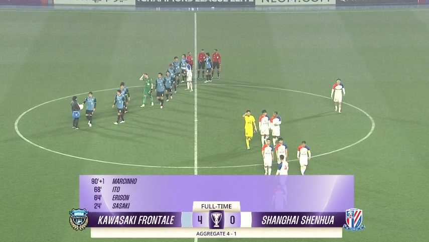 中超亞冠精英名額-1！上海雙雄均被淘汰，中超積分確定低于泰超