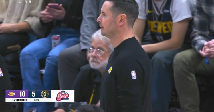 反客為主！喬丹-古德溫拼下前場板拋投命中 湖人開場10-5打停掘金