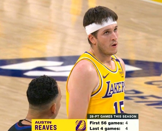 挺身而出！里夫斯賽季前56場(chǎng)僅4次28+ 本場(chǎng)之前最近4場(chǎng)全部28+