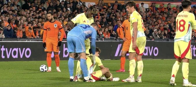 西班牙隊(duì)官方：庫(kù)巴西因右腳踝不適退出本期國(guó)家隊(duì)，將返回巴薩