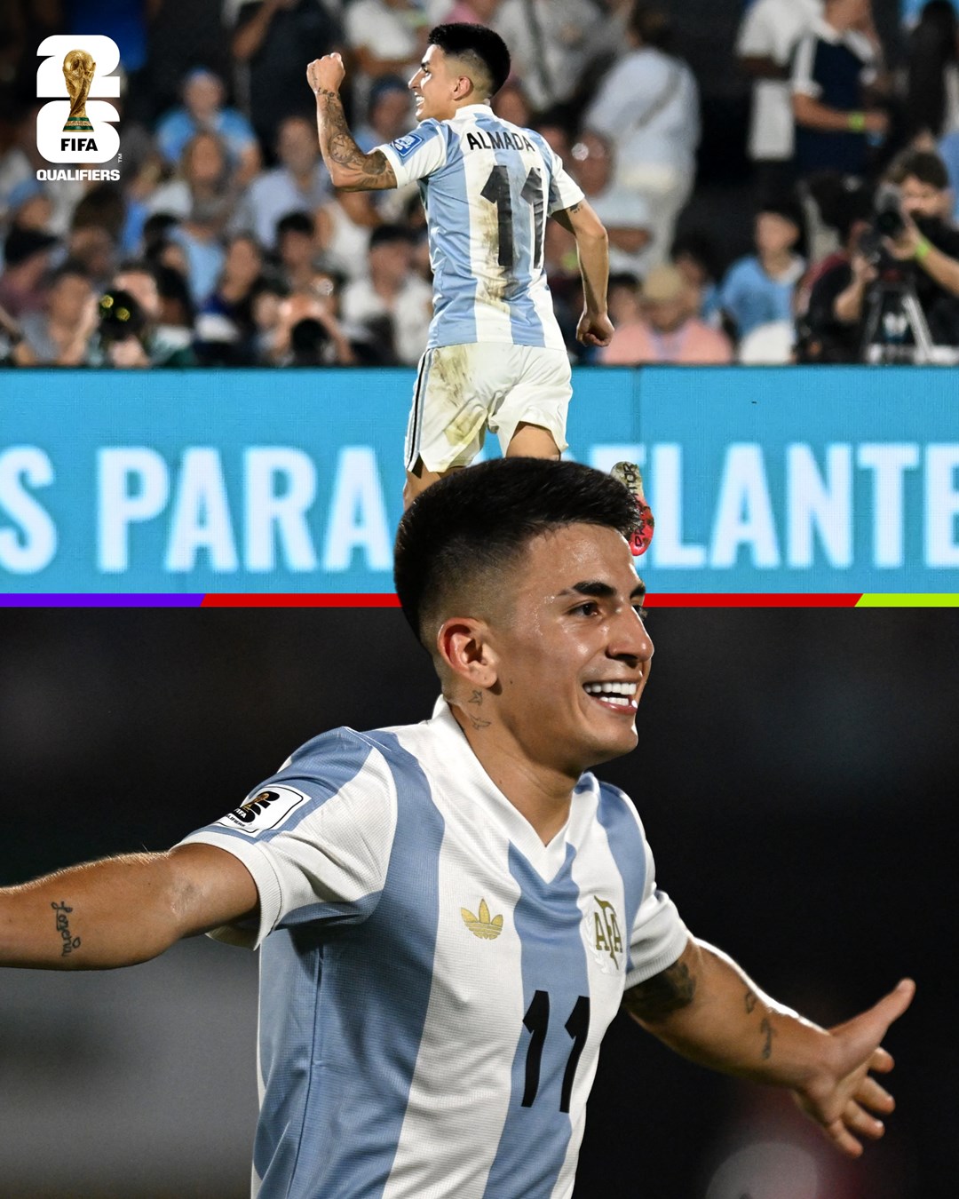 一鳴驚人！23歲阿爾馬達(dá)法甲近2場(chǎng)1球2助，國(guó)家隊(duì)轟世界波