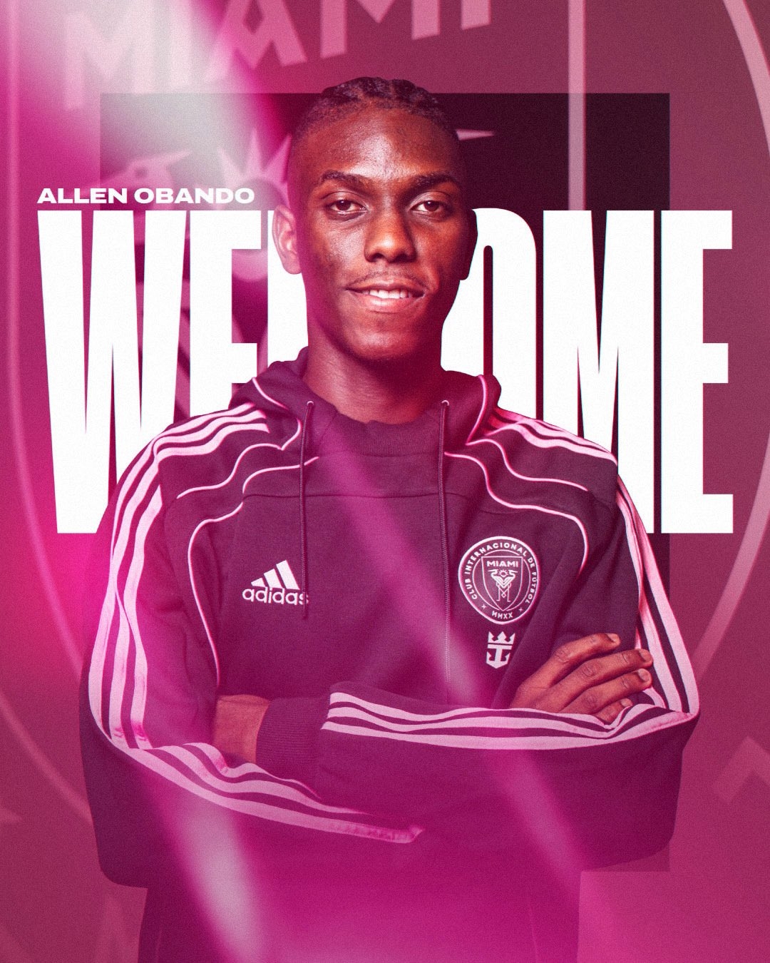 官方：邁阿密國際租借18歲厄瓜多爾前鋒艾倫-奧萬多至本賽季結(jié)束