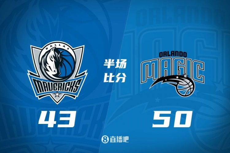 半場戰(zhàn)報-獨行俠落后魔術(shù)7分 濃眉11中2僅6分 克萊4+4 班凱羅18分