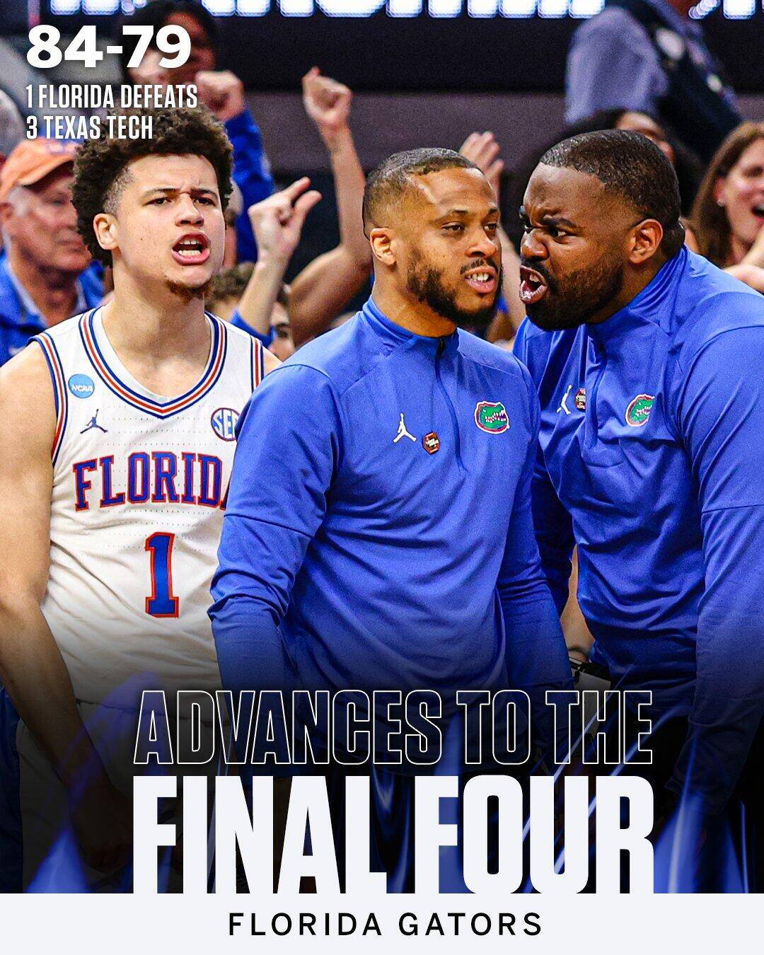 大火收汁！小克萊頓4分半11分2助帶隊17-6逆轉(zhuǎn) 佛羅里達晉級四強