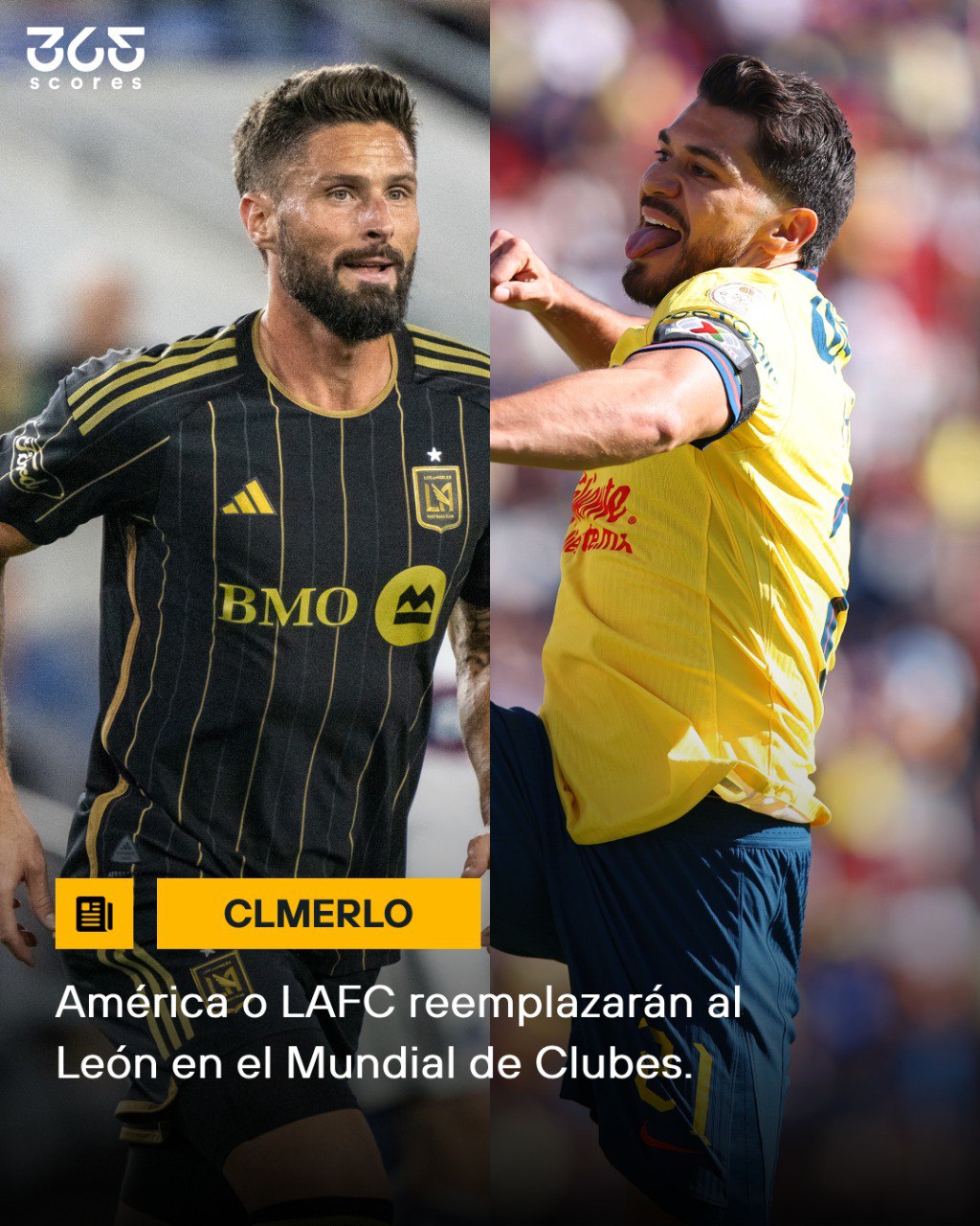 吉魯戰(zhàn)舊主？記者：洛杉磯FC將對陣墨西哥美洲，爭奪世俱杯資格