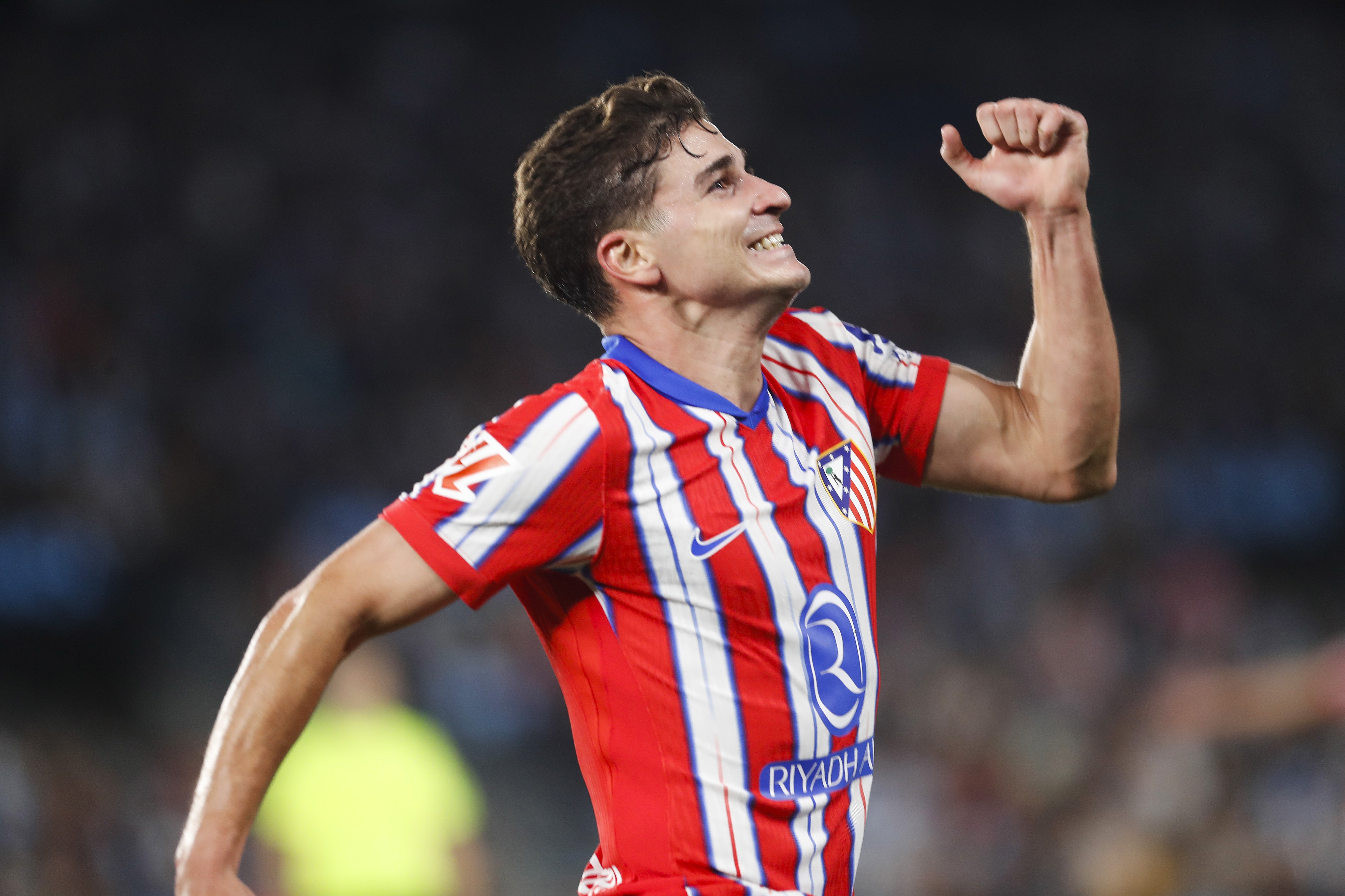 阿爾瓦雷斯本賽季西甲客場打進(jìn)7球，僅次于萊萬、姆巴佩等4人