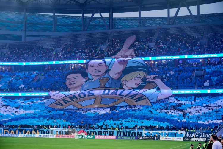 連媒：大連英博今天下午迎隊史首個中超主場 預計上座人數(shù)超5萬