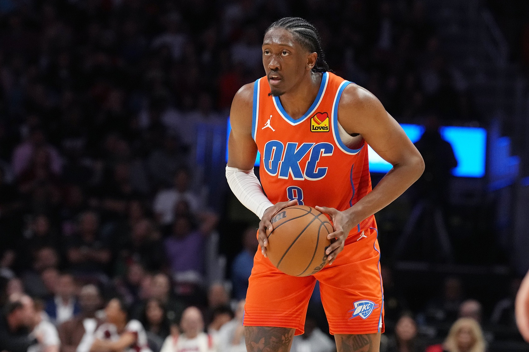 后程乏力！杰倫-威廉姆斯23中10拿到27分6板6助 末節(jié)9中2