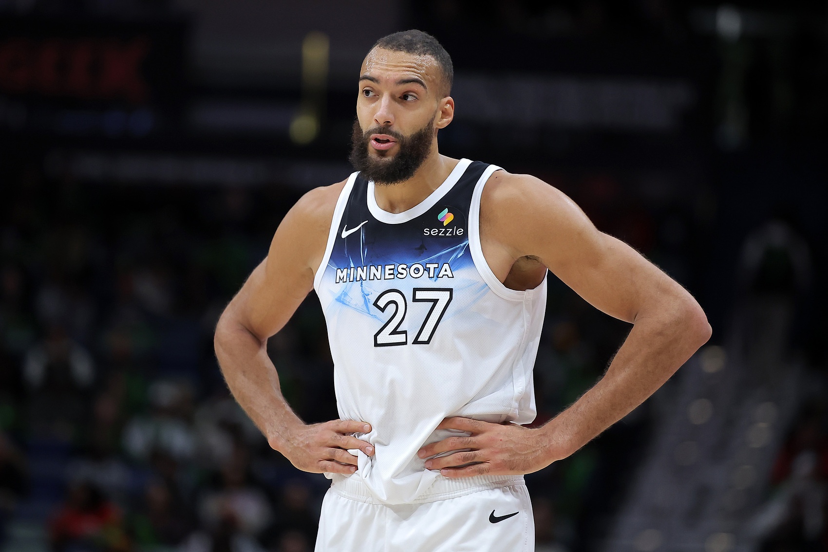 9中8砍17分13板！蘭德爾：當(dāng)戈貝爾打出這樣表現(xiàn) 我們很難被擊敗