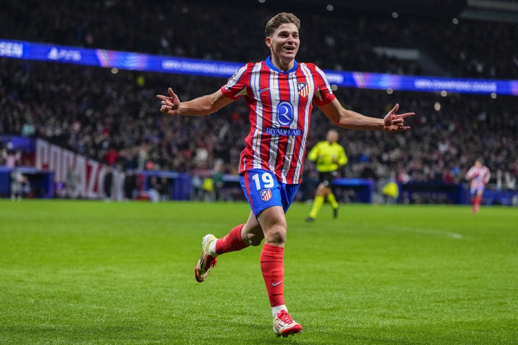 阿爾瓦雷斯本賽季打進(jìn)19球，馬競隊(duì)史首秀賽季進(jìn)球位列第8