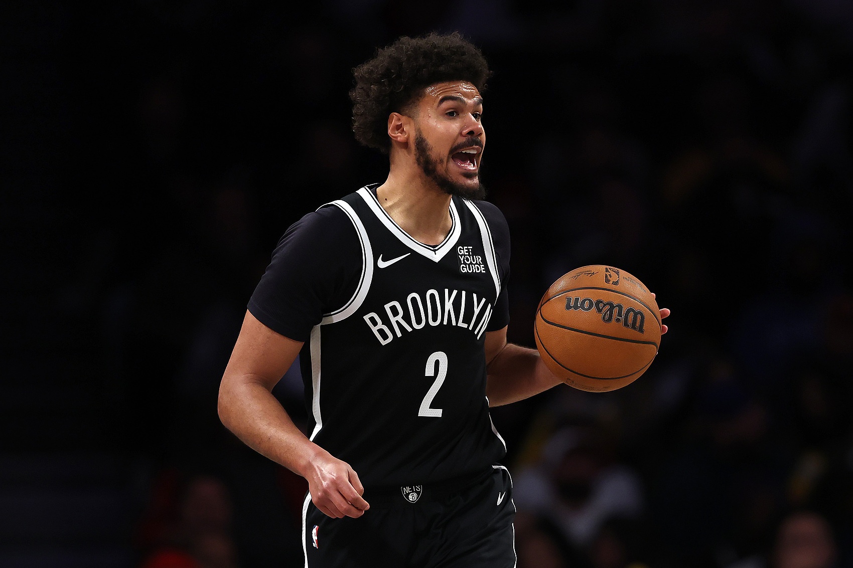 外線還沒開和！卡梅隆-約翰遜半場9中3&三分5中0拿12分4助3斷