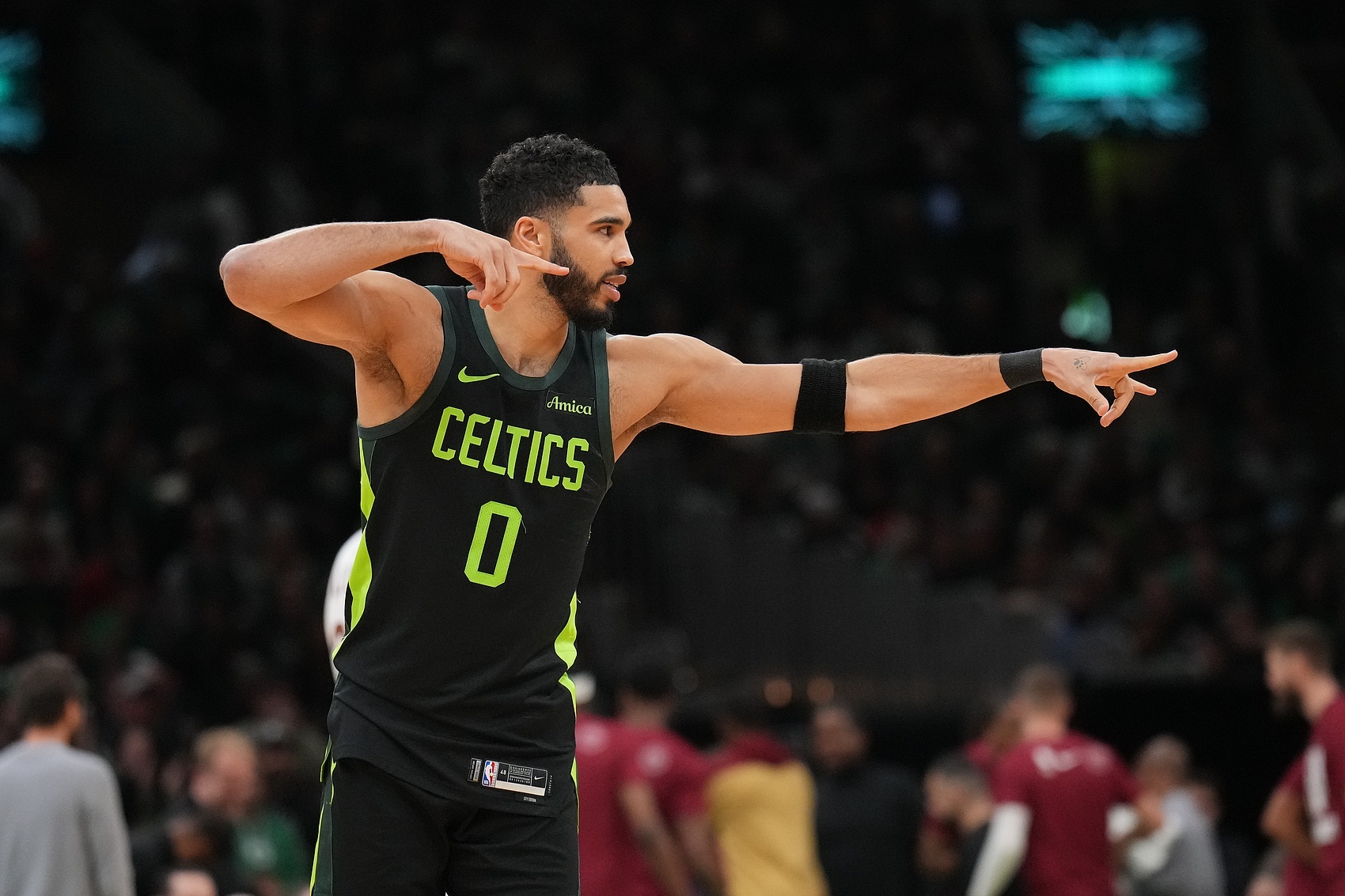 精英得分手！塔圖姆生涯第12場比賽45+ 隊(duì)史上僅次于伯德